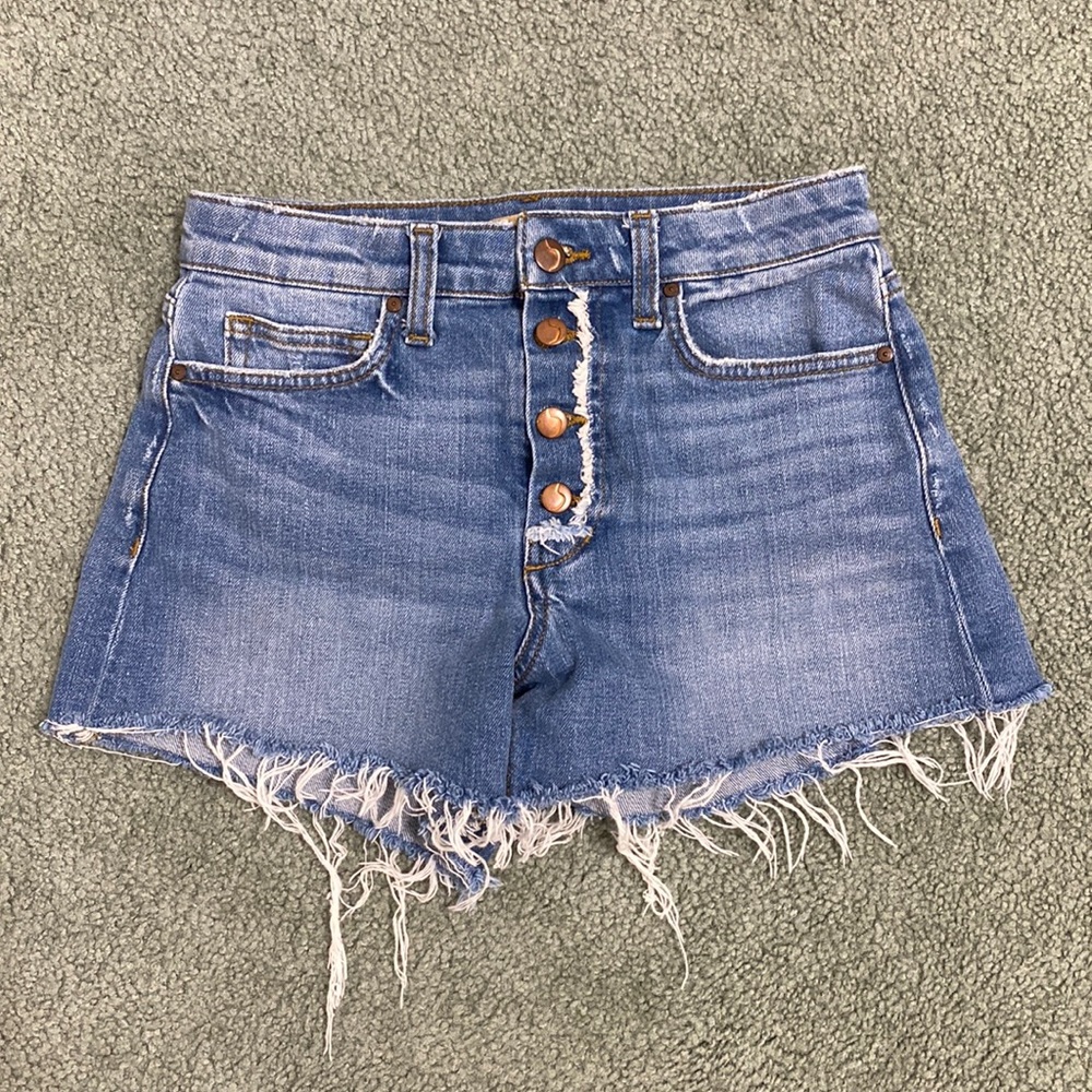 Joe’s Jeans Rory High Rise cut off denim shorts